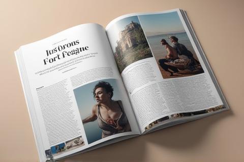 Projeto de design editorial para revista de estilo de vida